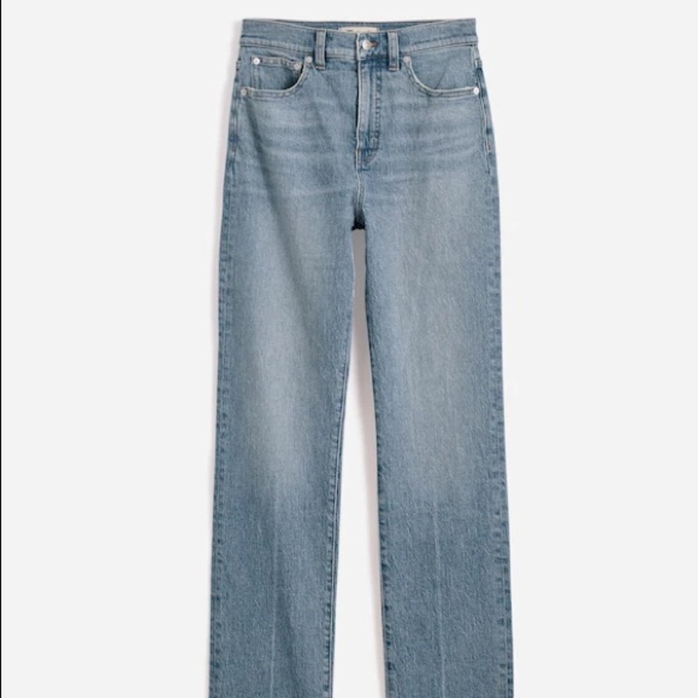 Madewell NWT 90s Strait Jean - Picture 2 of 5